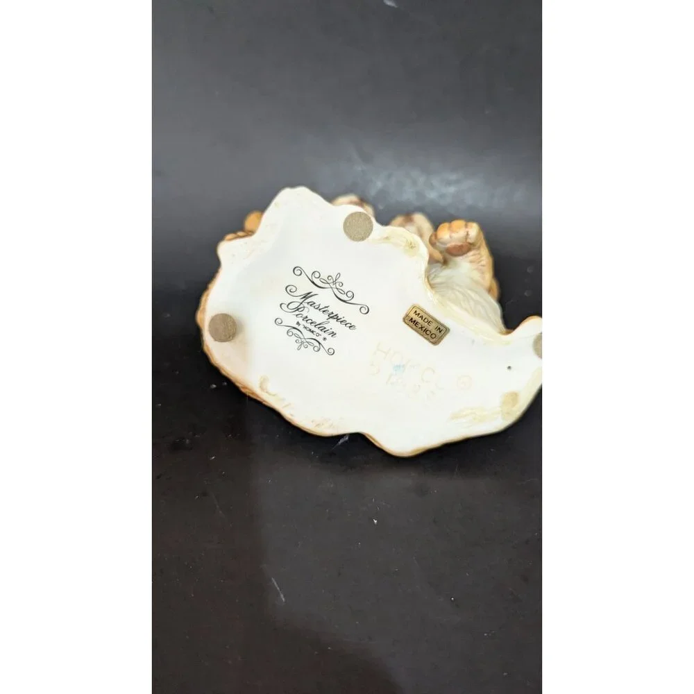 Vintage Homco Masterpiece Cocker Spaniels dogs 1988 Puppies‎ Figurine